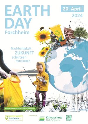 Earth Day: ADFC Infostand mit Fahrrad-Codierung