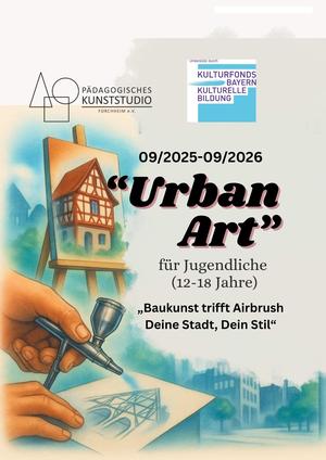 Airbrush Urban Art Jugend-Workshops 12 bis 18 J.